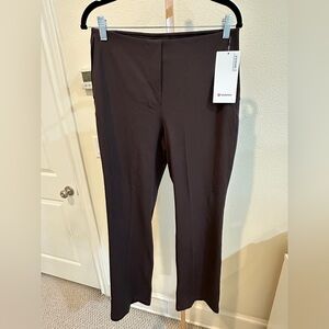 NWT lululemon Smooth Fit Pull On High Rise Women's Chocolate Brown PantsSz 10